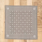 Kamawanu Accessories Bandanas Japanese Classic Pattern Bandana Umbrella Ink Black / 20.5" X 20.5"
