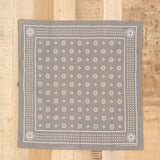 Kamawanu Accessories Bandanas Japanese Classic Pattern Bandana Umbrella Ink Black / 20.5" X 20.5"