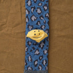 Kapital Accessories Socks and Tights 84 Yarns RAINBOWY HAPPY HEEL Leopard Socks Blue