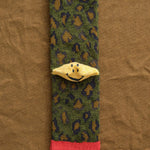 Kapital Accessories Socks and Tights 84 Yarns RAINBOWY HAPPY HEEL Leopard Socks Green