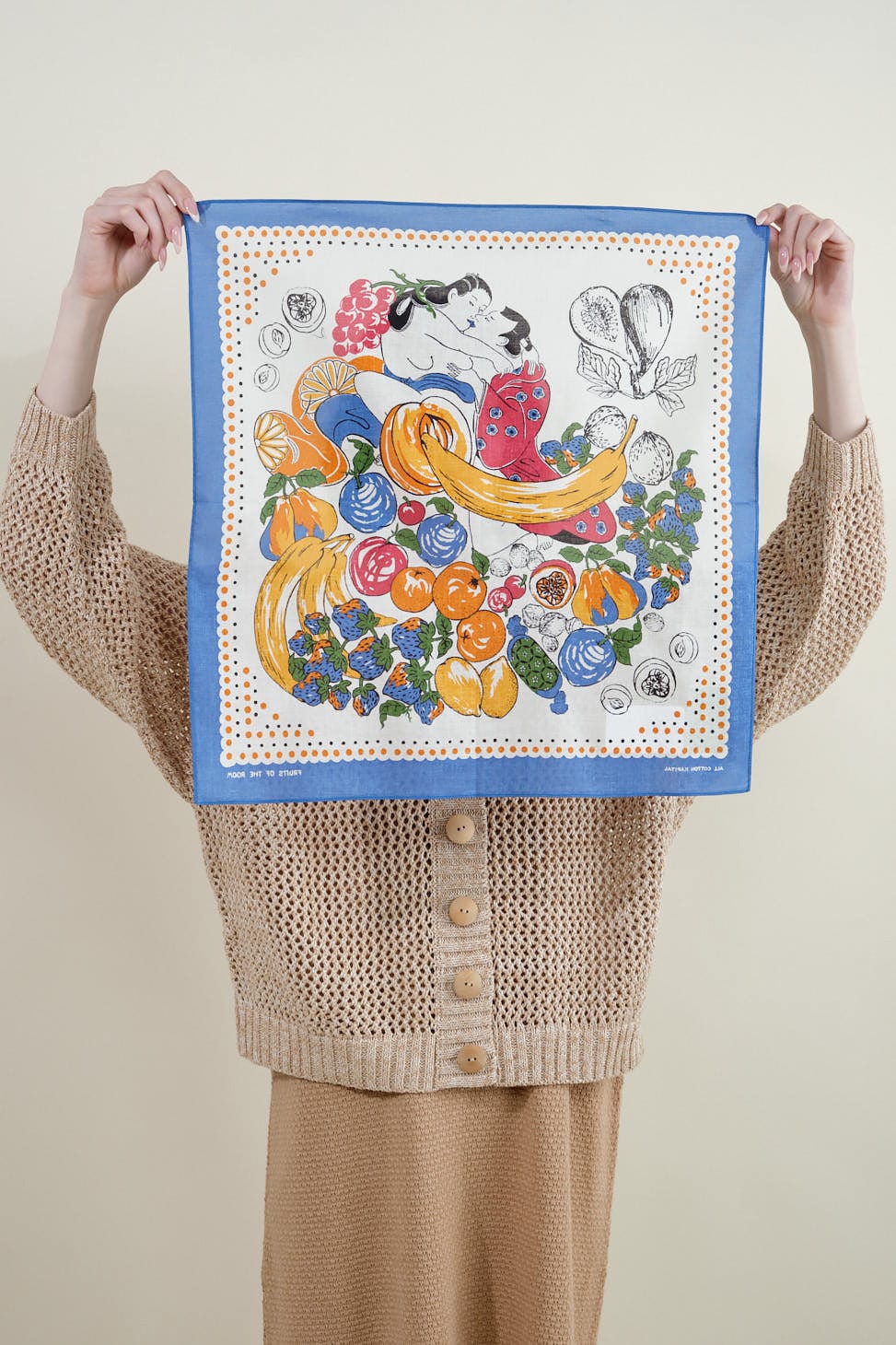 Color Bandana Fruit SHUNGA styled