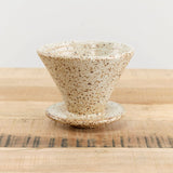 Kat and Roger Home CoffeeTea Coffee Dripper White