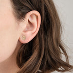 Kathleen Whitaker Jewelry Earrings Foil Stud Earring