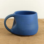 Kati Von Lehman Home CoffeeTea 8 oz Coffee Mug in Blue Matte Blue / 8 oz