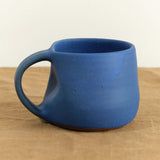 Kati Von Lehman Home CoffeeTea 8 oz Coffee Mug in Blue Matte Blue / 8 oz