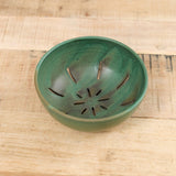 Kati Von Lehman Home Kitchen Serving Fruit Colander Emerald