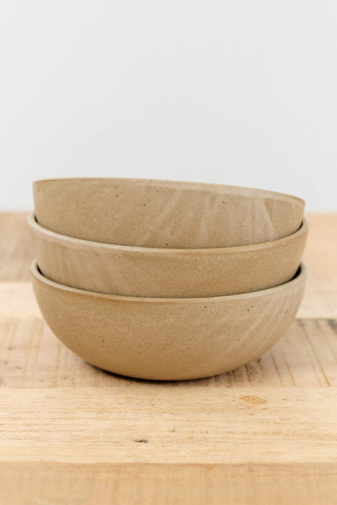 Kati Von Lehman Home Kitchen Dishware Cereal Bowl in Taupe Taupe