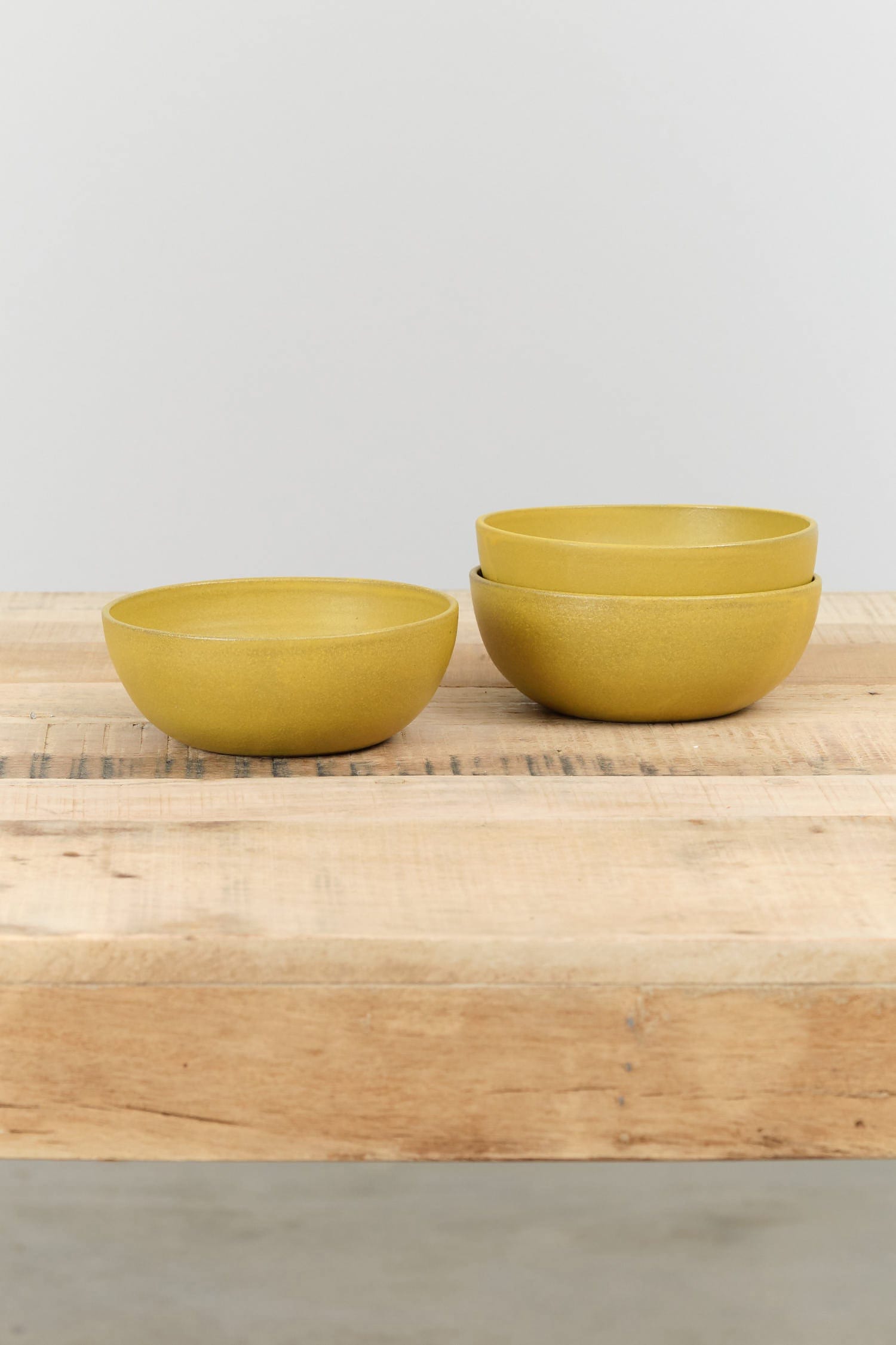 Kati Von Lehman Home Kitchen Dishware Cereal Bowl in Turmeric Turmeric