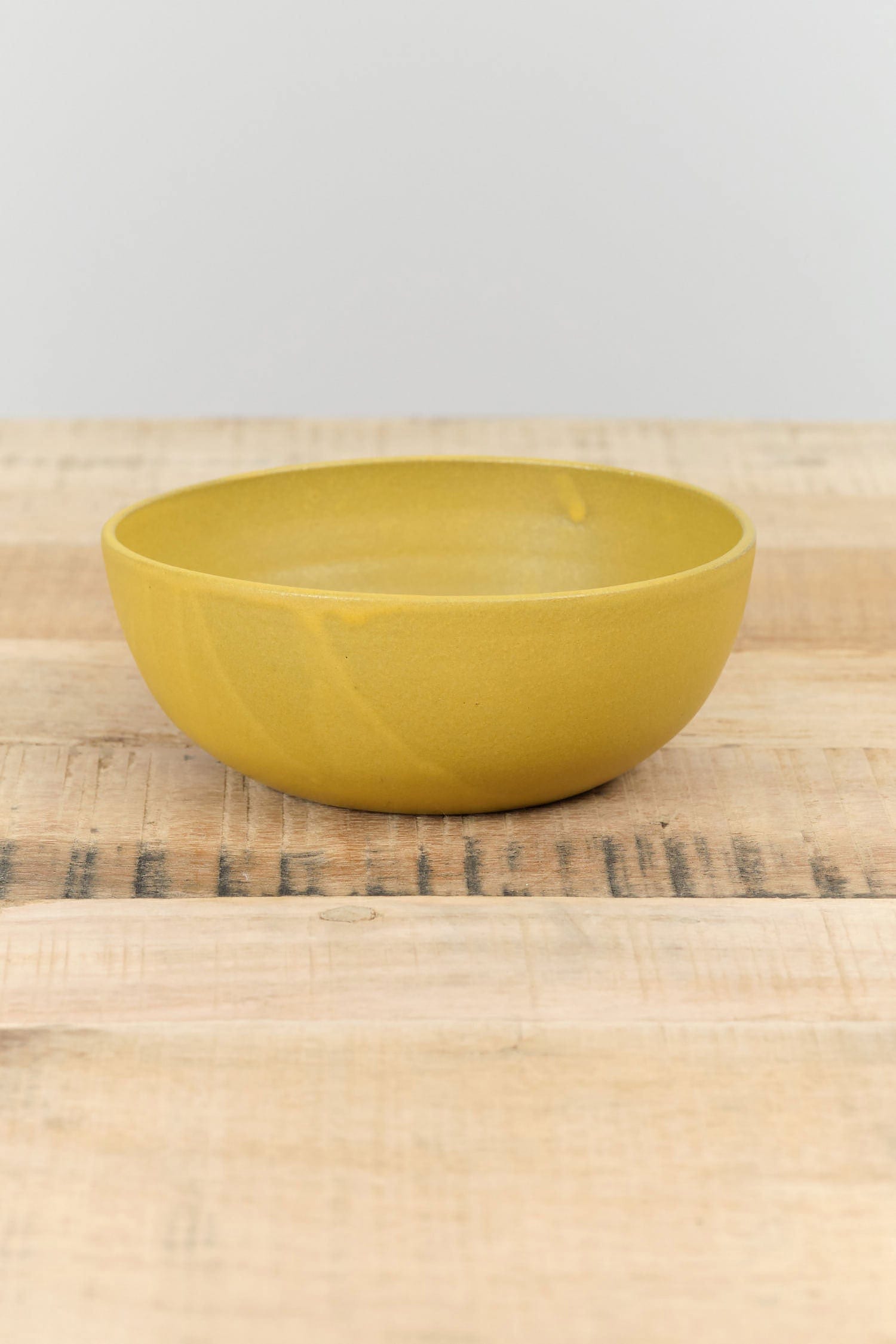 Kati Von Lehman Home Kitchen Dishware Cereal Bowl in Turmeric Turmeric