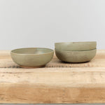 Kati Von Lehman Home Kitchen Dishware Shallow Ramen Bowl in Jade Jade / 7.5" Dia X 2.5" H