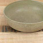 Kati Von Lehman Home Kitchen Dishware Shallow Ramen Bowl in Jade Jade / 7.5" Dia X 2.5" H