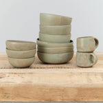 Kati Von Lehman Home Kitchen Dishware Tall Ramen Bowl in Jade Jade / 6" Dia X 3.5" H