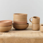 Kati Von Lehman Home Kitchen Dishware Tall Ramen Bowl in Rose Rose / 6" Dia X 3.5" H