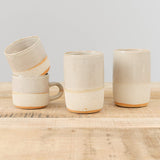 Kati Von Lehman Home CoffeeTea Tumbler in White Shino White Shino / 16 oz