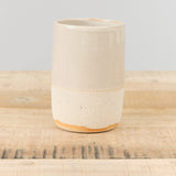 Kati Von Lehman Home CoffeeTea Tumbler in White Shino White Shino / 16 oz