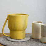 Kati Von Lehman Home Kitchen Pitchers Water Pitcher in Turmeric Turmeric / 7" H X 6.5" Dia