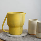 Kati Von Lehman Home Kitchen Pitchers Water Pitcher in Turmeric Turmeric / 7" H X 6.5" Dia