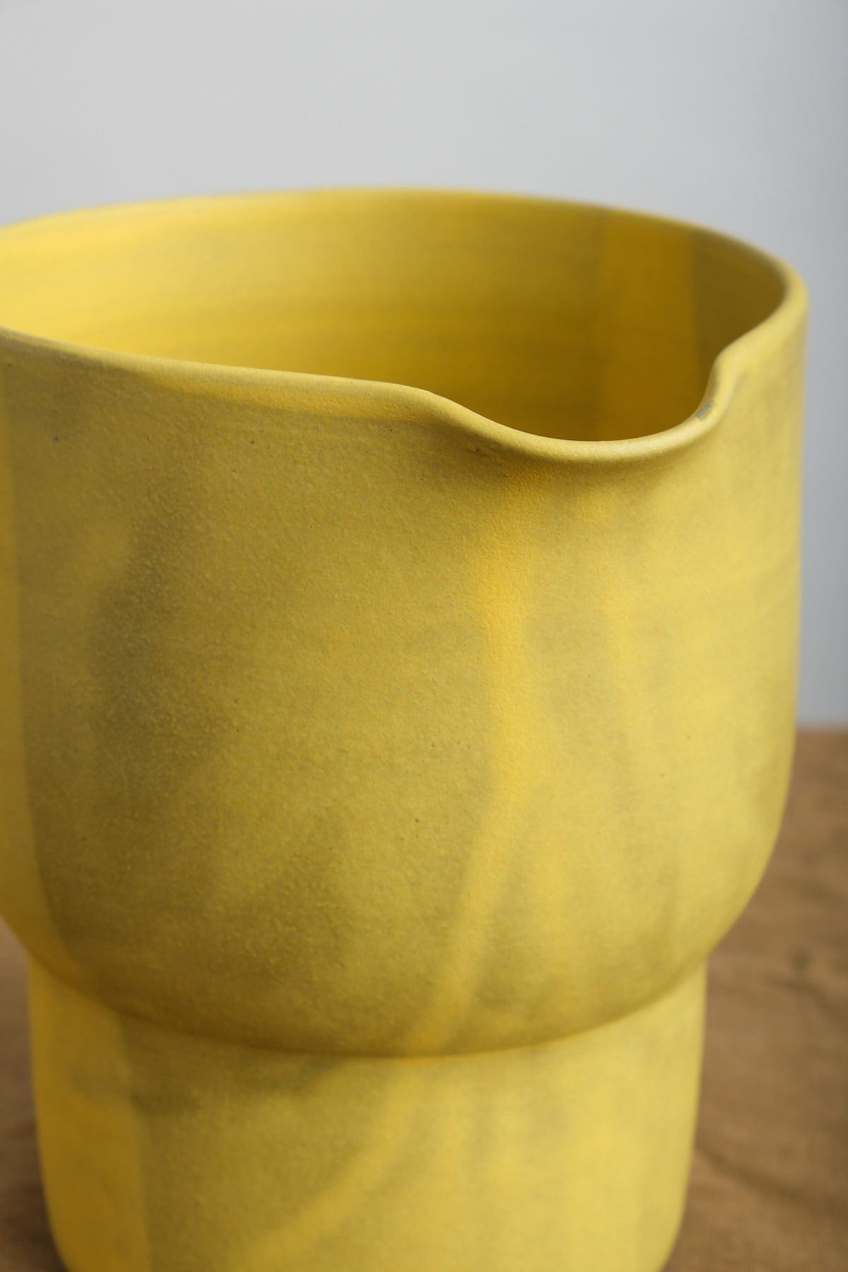 Kati Von Lehman Home Kitchen Pitchers Water Pitcher in Turmeric Turmeric / 7" H X 6.5" Dia