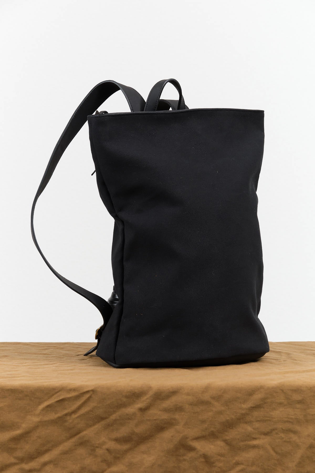 Canvas Harvest Backpack by Kika NY in Black