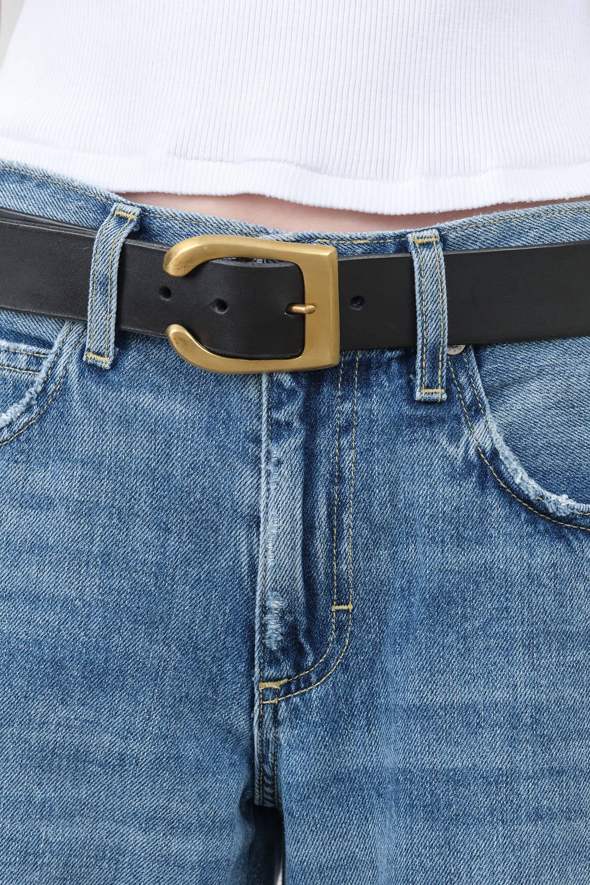 KikaNY Accessories Belts B5 Buckle Belt in Black