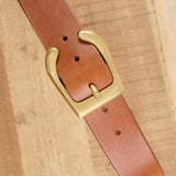 KikaNY Accessories Belts B5 Buckle Belt in Tan