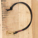 KikaNY Accessories Keychains Braided Necklace Keychain Black / 19" L