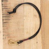KikaNY Accessories Keychains Braided Necklace Keychain Black / 19" L