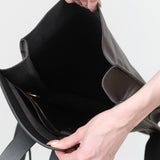 KikaNY Accessories Bags Postal Backpack #1 in Black Black / 17" L x 12" W x 4” D