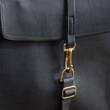 KikaNY Accessories Bags Postal Backpack #1 in Black Black / 17" L x 12" W x 4” D