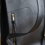 KikaNY Accessories Bags Postal Backpack #1 in Black Black / 17" L x 12" W x 4” D