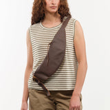 KikaNY Accessories Bags Sling Pouch in Walnut Walnut / 16" L X 5" D