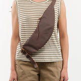KikaNY Accessories Bags Sling Pouch in Walnut Walnut / 16" L X 5" D