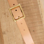 KikaNY Accessories Belts Square Buckle Belt in Natural