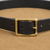 KikaNY Accessories Belts Square Buckle Belt in Black