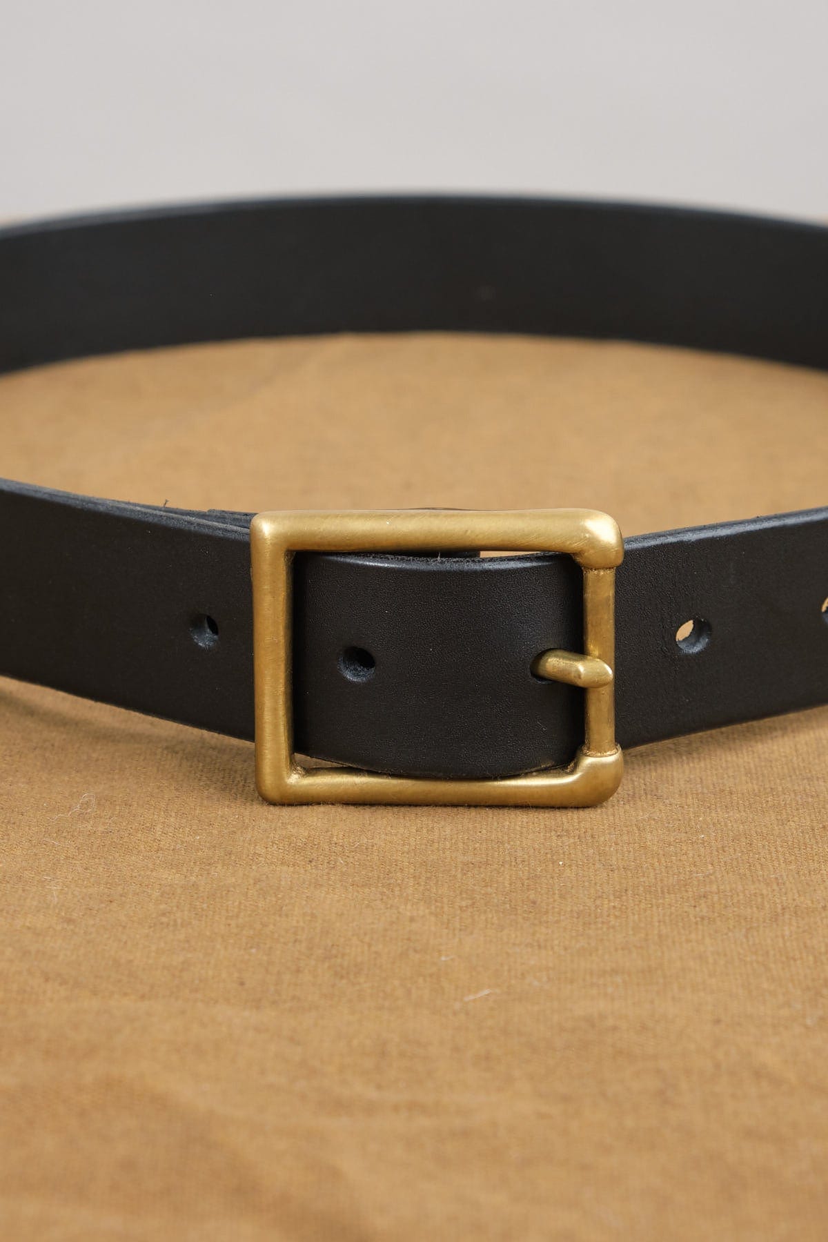 KikaNY Accessories Belts Square Buckle Belt in Black