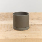 Kinto Home Planters 3" Plant Pot Dark Gray