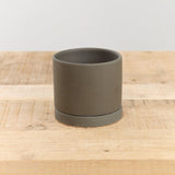Kinto Home Planters 3" Plant Pot Dark Gray