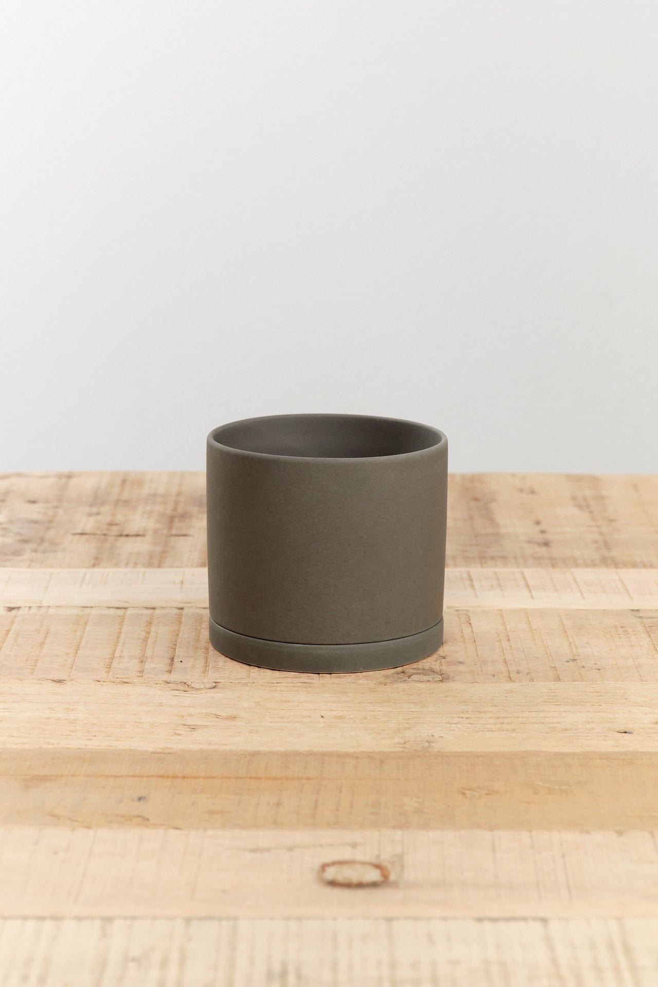 Kinto Home Planters 4" Plant Pot Dark Gray