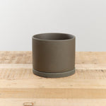 Kinto Home Planters 5" Plant Pot Dark Gray