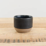Kinto Home CoffeeTea 6 oz Ceramic Lab Cup Black / 3" Dia X 2.5" H