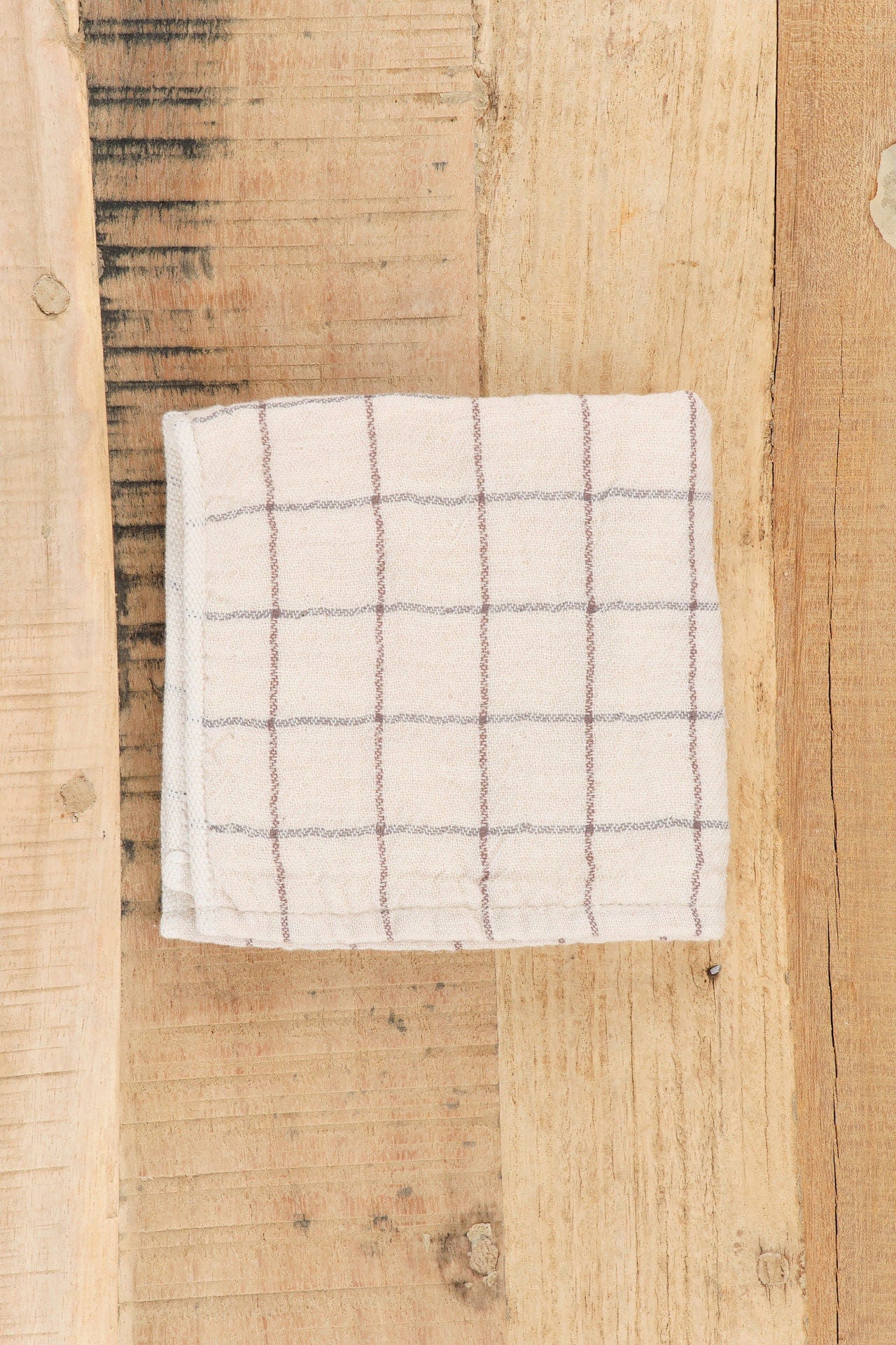 Kontex Home Bath Textiles Graph Washcloth Bamboo Charcoal / 13" L X 13" W