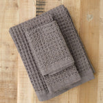 Kontex Home Bath Textiles Lattice Bath Towel in Brown Brown / 33.5" L x 57" W