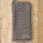 Kontex Home Bath Textiles Lattice Hand Towel in Brown Brown / 33.5" L x 14.25" W