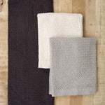 Kontex Home Bath Textiles Lattice Linen Bath Towel