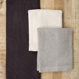 Kontex Home Bath Textiles Lattice Linen Bath Towel