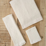 Kontex Home Bath Textiles Lattice Linen Bath Towel