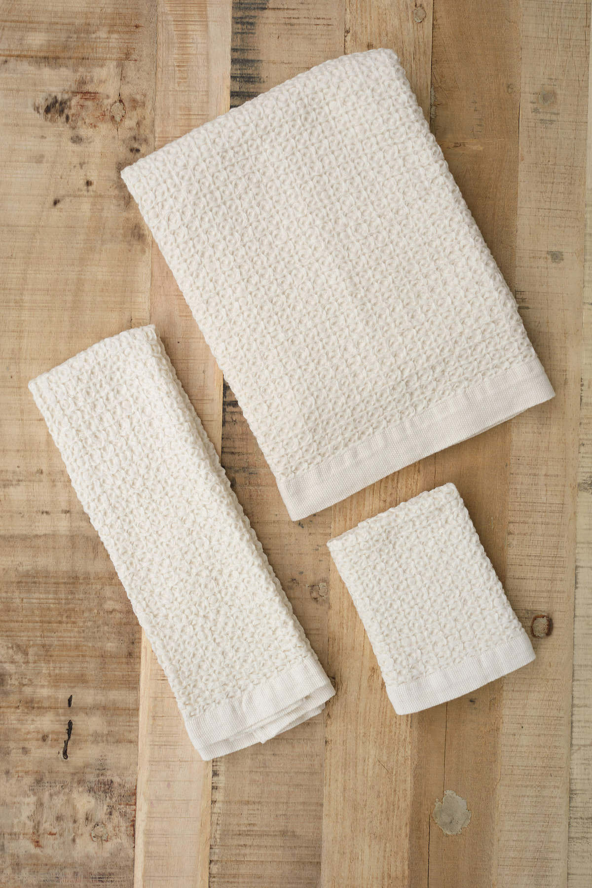 Kontex Home Bath Textiles Lattice Linen Bath Towel