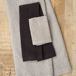 Kontex Home Bath Textiles Lattice Linen Bath Towel