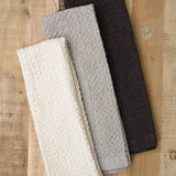 Kontex Home Bath Textiles Lattice Linen Hand Towel