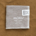 Kontex Home Bath Textiles Moku Light Washcloth in Grey Grey / 11" L X 11" W